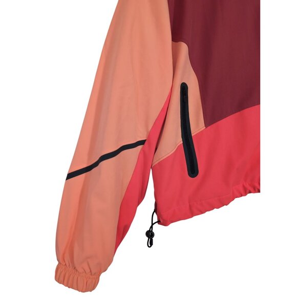 Under Armour Unstoppable Jacket Womens S Orange Full Zip Athletic Athleisure - Picture 5 of 11